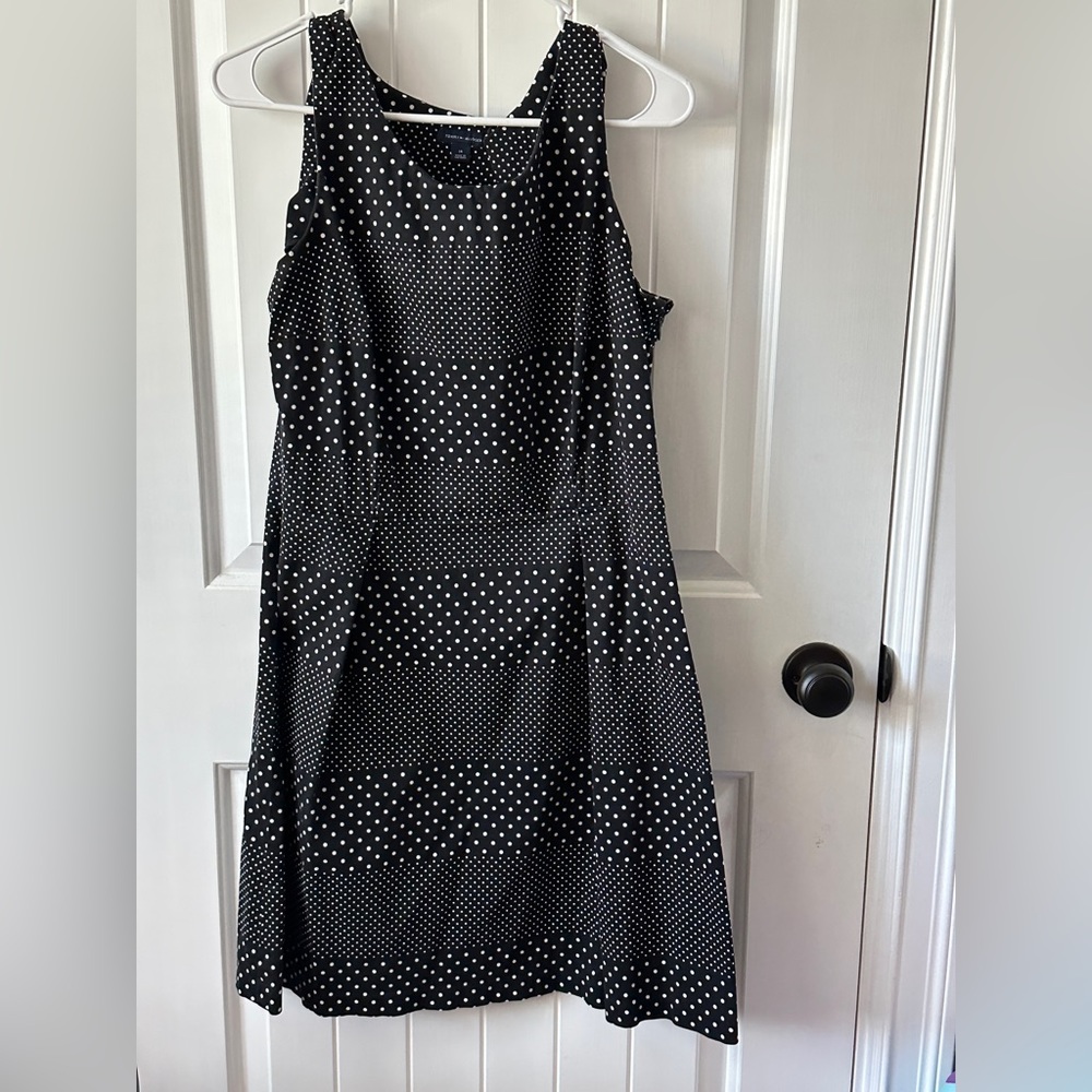 Black and White Polka Dot Tommy Hilfiger Dress